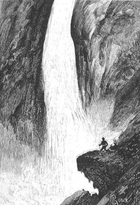 Rjukanfossen (George Roux) "Un billete de loterie" ("Loddseddelen") Paris: Hetzel, 1886 Rjukanfossen (George Roux) "Un billete de loterie" ("Loddseddelen") Paris: Hetzel, 1886