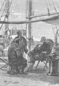 Verne satt modell, som "Sandorf" på St.Michel III (LeonBenett)