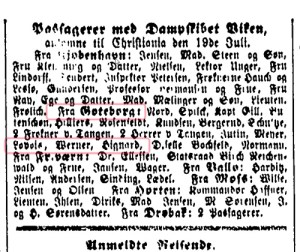 MorgenbladetReg19July1861_ArrivalsDS_Viken